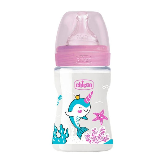 Chicco Wellbeing Well Being Bottle 150ml Girl Slow