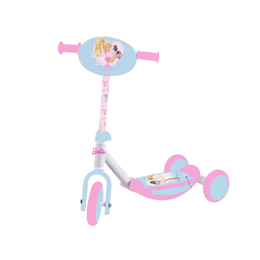 Barbie 3-Wheel Tri-Scooter Stable Tilt-and-Turn