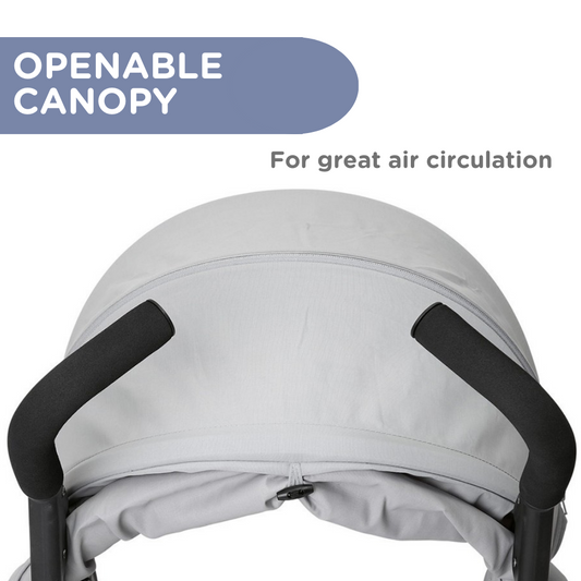 Chicco Lite Way 4 Lightweight Basic Stroller Grey