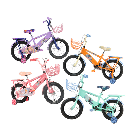 Disney Bikes 12 inch for Kids Ages 3 years and up with Training Wheels