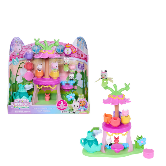 Gabby's Dollhouse Flutterriffic Tea Party Playset
