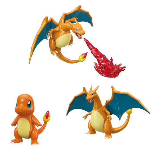 Keepplay Pokémon Charmander & Charizard Building Set