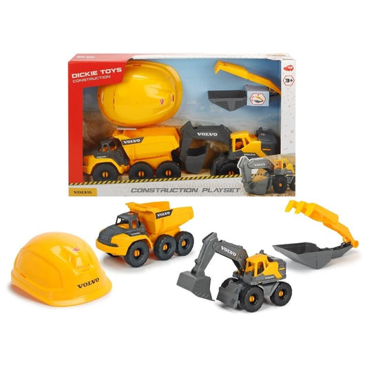 Dickie Toys Volvo Construction Playset