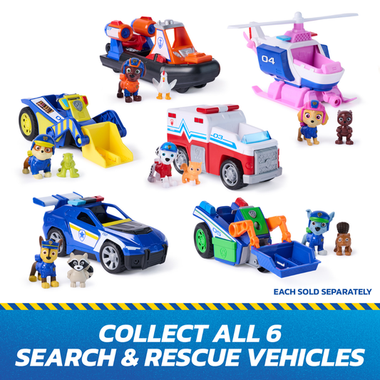 Paw Patrol Themed Vehicle Search & Rescue Assortment