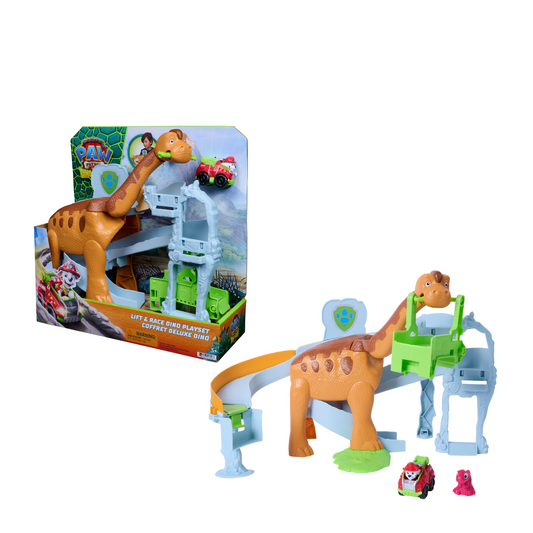 PAW Patrol The Dino Movie Lift & Race Dino Playset