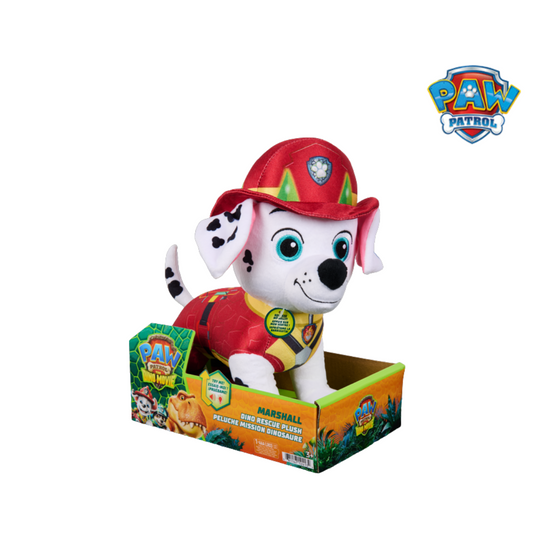 PAW Patrol Marshall 10" Feature Plush – Your Heroic Cuddly Rescue Pup for Kids Ages 3 and Up