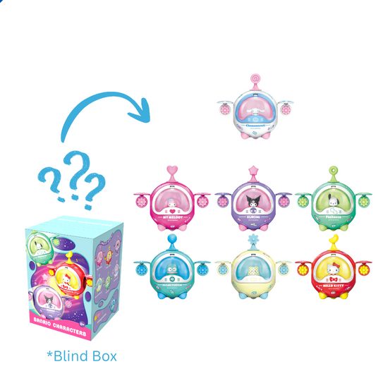 Sanrio Mini Airship Gashapon Machine - Collectible Character Capsule