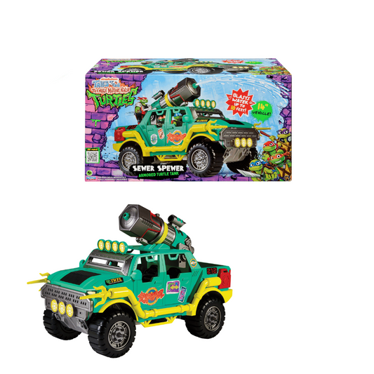 Tales of the TMNT Sewer Spewer Armored Turtle Tank