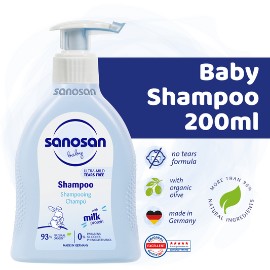 Sanosan Organic Baby Shampoo 200ml