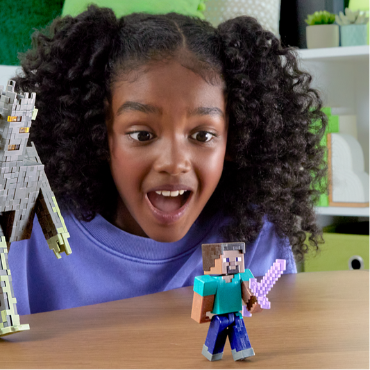 Minecraft Feature Villain Interactive Action Figure