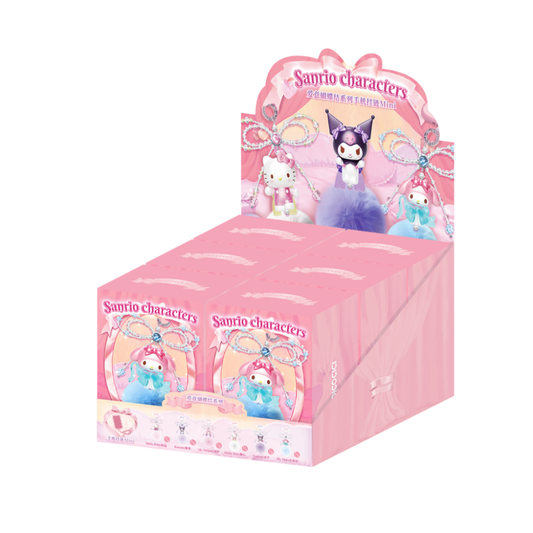Sanrio Characters Love Bow Series Phone Chain Blind Box