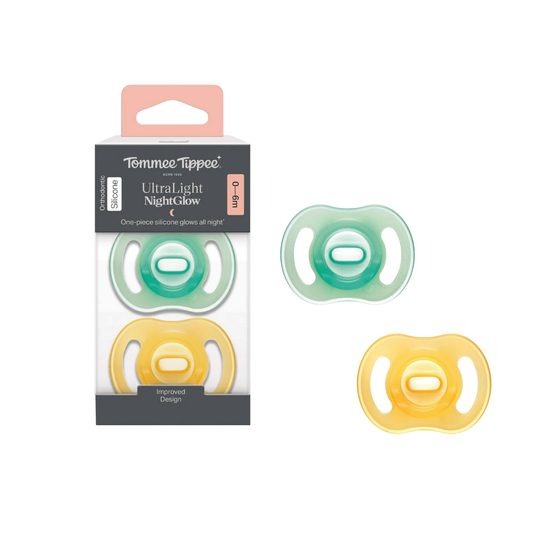 Tommee Tippee Ultra-Light Night Glow Pacifiers