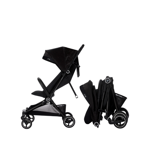 GB Fyn Plus Carbon Fiber Stroller - Black