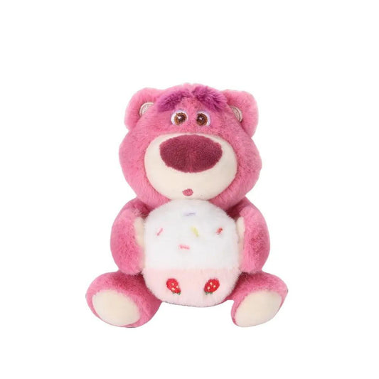 Disney Pixar Toy Story Lotso Teddy Bear Strawberry Keychain Accessory