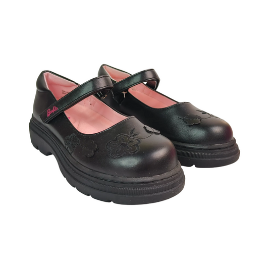 Barbie Willarea Children Black Shoes for Girls
