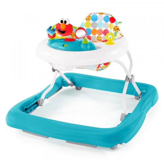 Bright Starts Sesame Street I Spot Elmo! Baby Walker with Activity Station