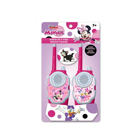 Disney Minnie Mouse Walkie Talkie for Kids Radiophones with Minnie Mouse and Daisy Duck Characters Toys