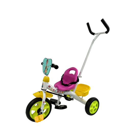Disney Trike 3 Wheel Ride On Toddler Bike with Front Shield and Back Basket