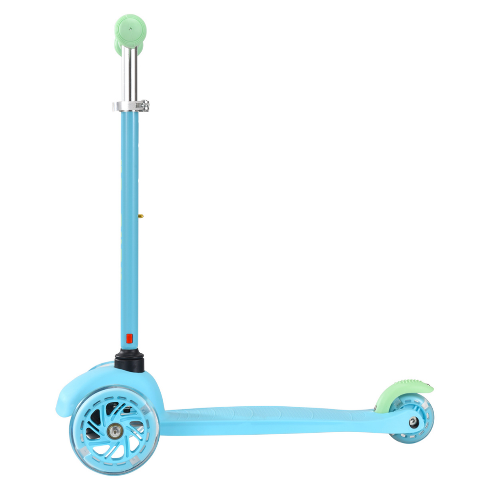 Boldcube Teeny 3-Wheel Kids Scooter with Flashing Wheels – Sky Blue
