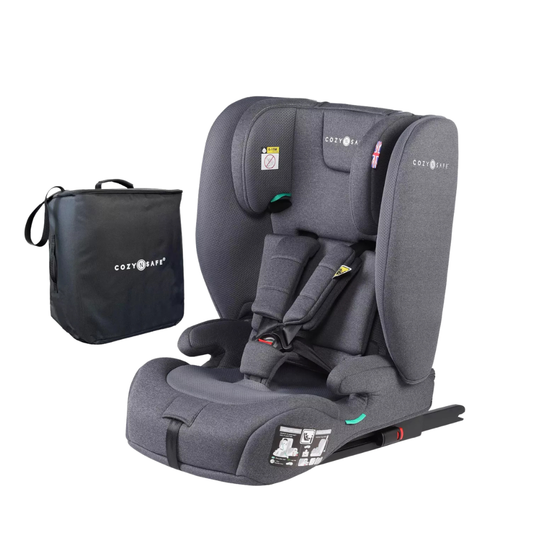 Cozy N Safe Cygnus I-Size Car Seat with Bag  - Slate