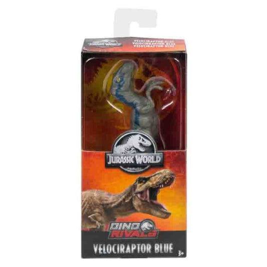 Jurassic World 6 Inches Basic Dinosaur (Velociraptor Blue)