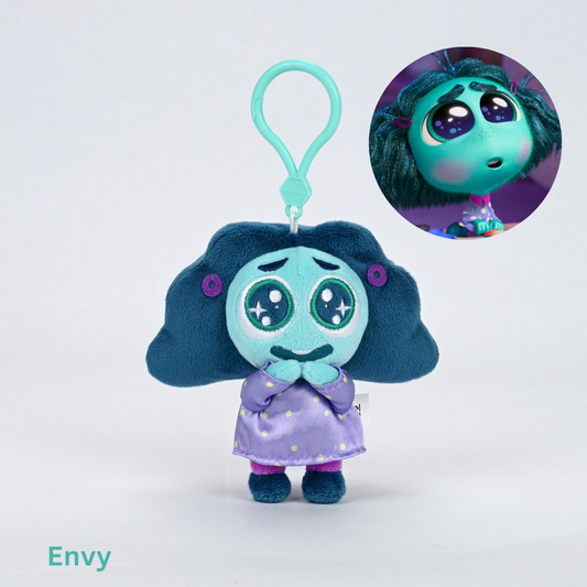 Disney Pixar Inside Out 2 Keychain Plush Collection for Bag Accessories