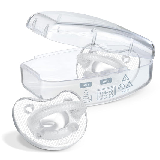 Chicco Physio Soft Soother Crystal 2 to 6 Monts Pack of 2 with Carry Case