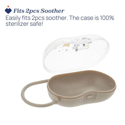 Chicco Easy Box for 2 Baby Pacifiers with Handle