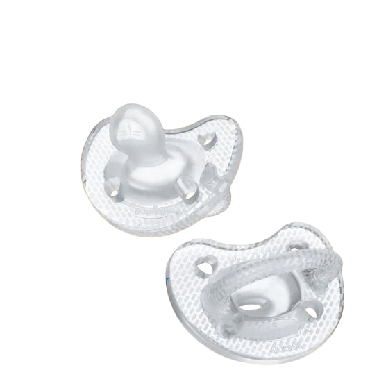 Chicco Physio Soft Soother Crystal 2 to 6 Monts Pack of 2 with Carry Case