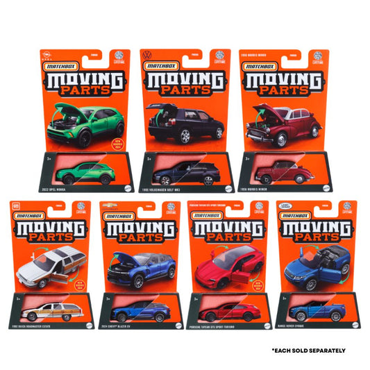 Matchbox 1:64 Die-Cast Moving Parts Vehicles (979Q)