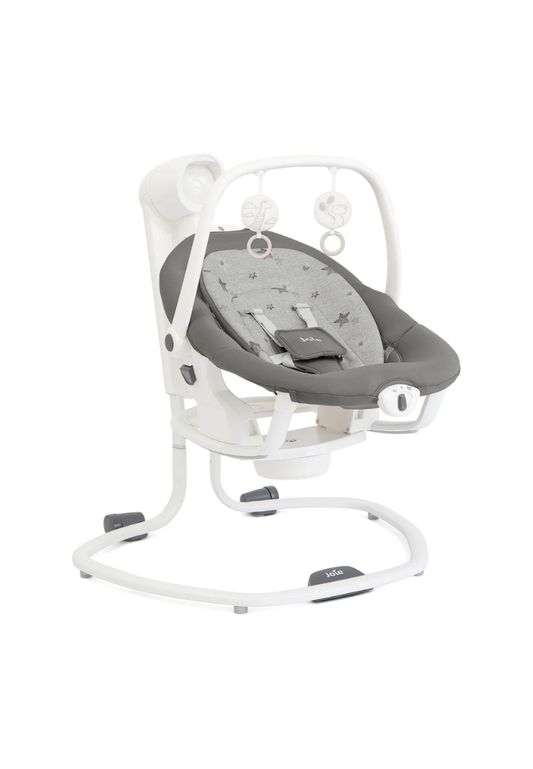 Joie Serina 2-in-1 Swivel Seat- Cosmo Grey