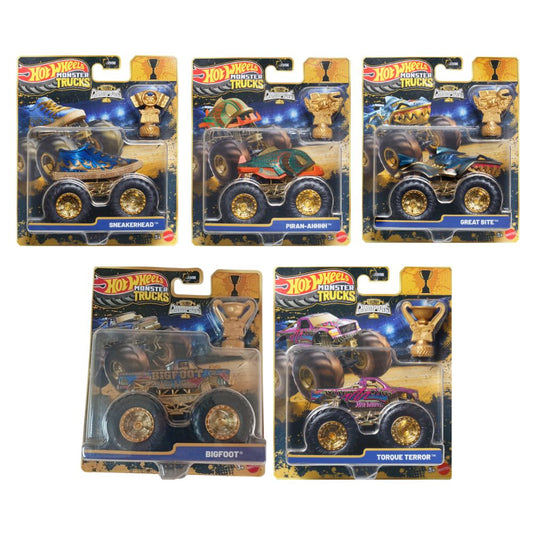 Hot Wheels Monster trucks 1:64 Scale Die-Cast Vehicle (956A)