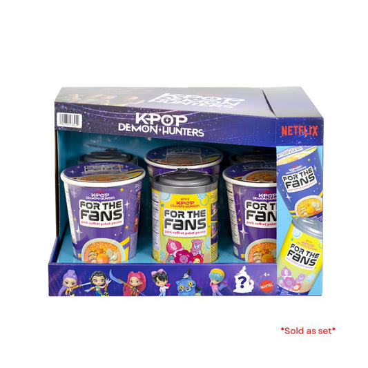 Mattel KPop Demon Hunters 3.5-Inch Collectible Figure - 5pcs Set