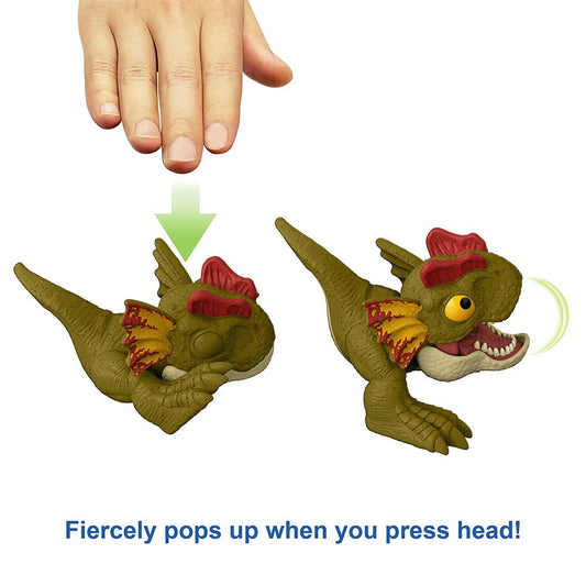 Jurassic World Uncaged Wild Pop Ups Dinosaur (Dilophosaurus)