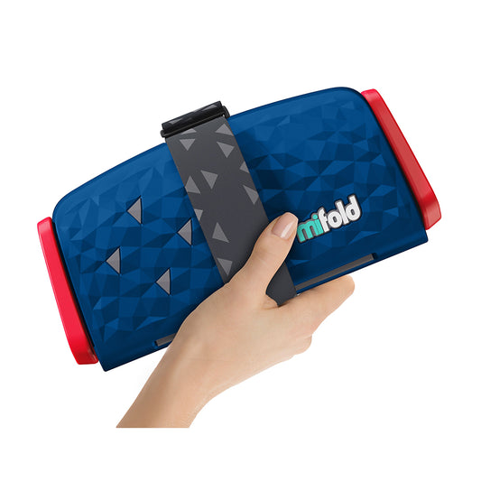 Mifold Comfort Grab-and-Go Booster Ocean Blue Gray