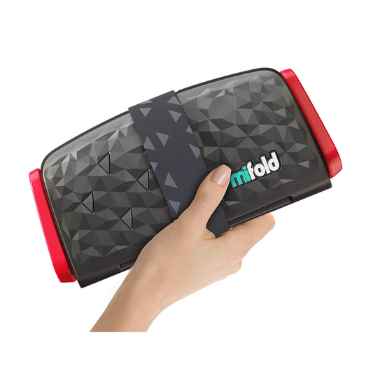 Mifold Comfort Grab-and-Go Booster Charcoal Gray
