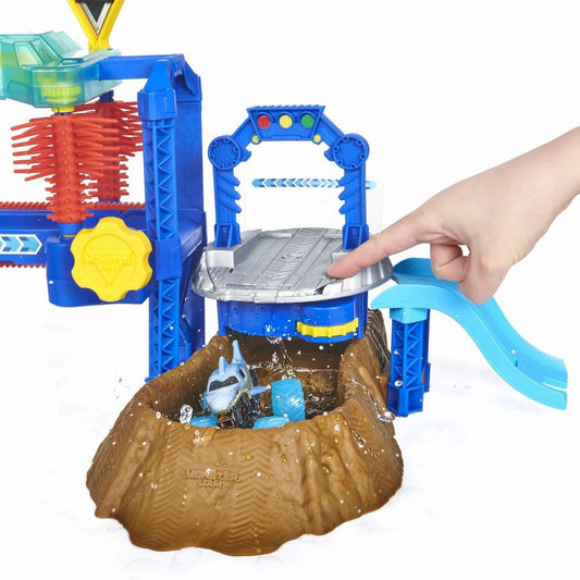 Monster Jam Car Wash Playset