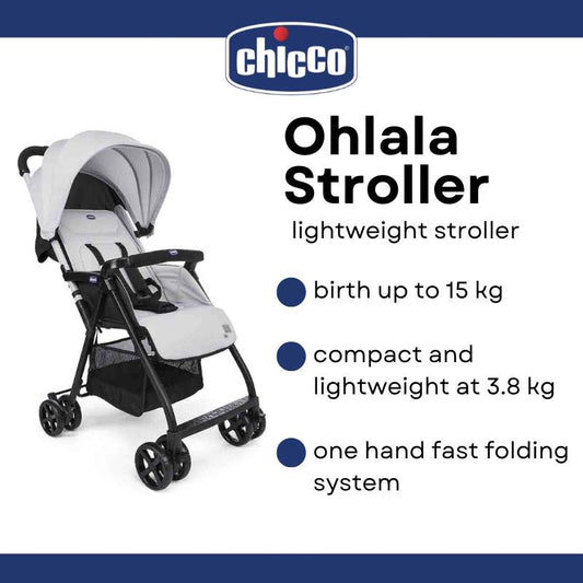 Chicco Ohlala Stroller (Silver)