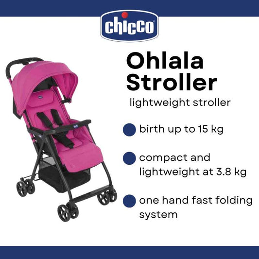 Chicco Ohlala Stroller (Paradise Pink)