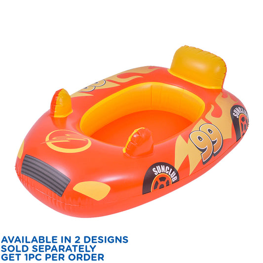 Jilong Swimming Toys Kids Boat Floater Red 34 x 24 inches (for Ages 3-4)