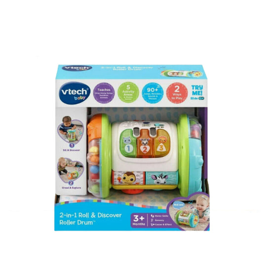 Vtech 2-in-1 Roll & Discover Roller Drum