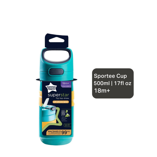 Tommee Tippee 500ml Superstar Flip Top Sportee Cup