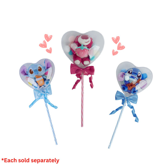 Disney Loving Bouquets Balloon Heart Shape Surprise Plush
