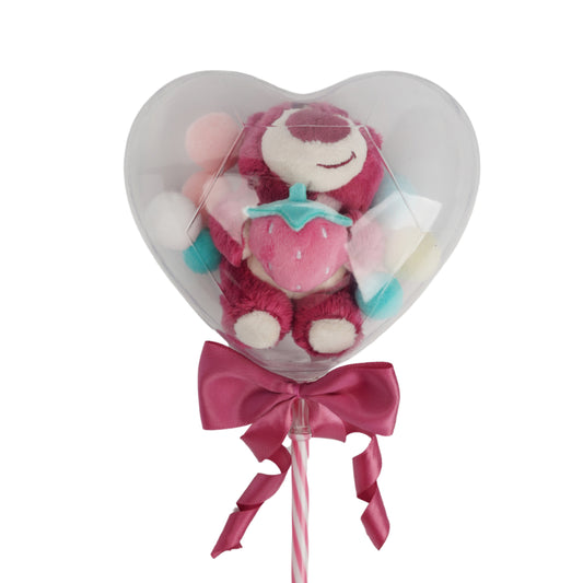 Disney Loving Bouquets Balloon Heart Shape Surprise Plush