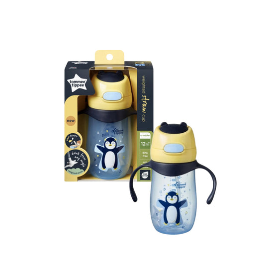 Tommee Tippee 300ml Superstar Two-Handle Weighted Straw Cup 12+ months