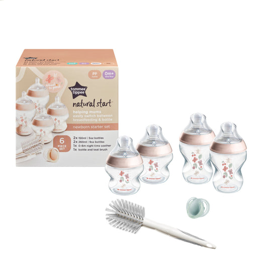 Tommee Tippee Natural Start PP Feeding Bottle Feeding Set for Girl