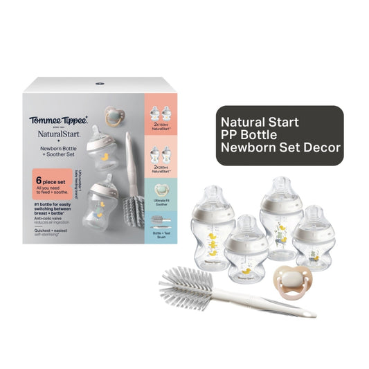 Tommee Tippee Natural Start Decorated PP Newborn Set - Yellow