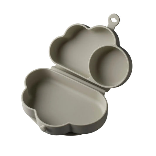 Tommee Tippee Silicone Foldable Plate- Green