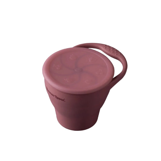 Tommee Tippee Silicone Snack Pot- Pink
