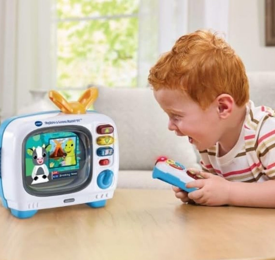Vtech Tv Remote VTech Explore & Learn Smart TV With Bilingual Channels and Remote ...